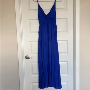 Blue maxi dress